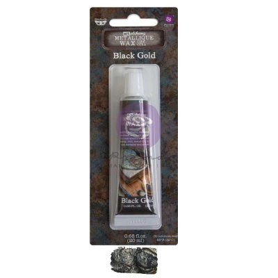 BLACK GOLD WAX from Finnabair Prima Marketing ink 20 ml