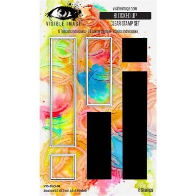 BLOCKED UP clear stamp set from Visible image A6