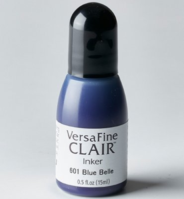 BLUE BELLE reinker - Blått påfyllningsbläck från Versafine Clair