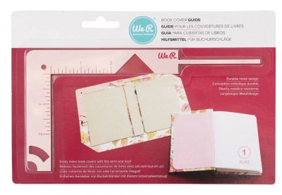 Book Cover Guide pink Basic Tools - Verktyg för att göra minialbum från We R Memory Keepers