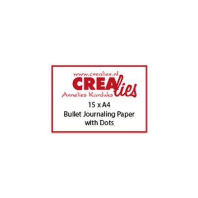15 pcs Bullet journal paper with dots A4 from CreaLies