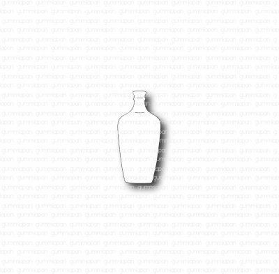 Butelj Bottle die from Gummiapan Ca 12,5x27,5 mm