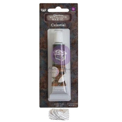 CELESTIAL Pearly coloured WAX - Pärlemorfärgat vax från Finnabair Prima Marketing ink 20 ml