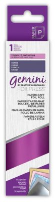 CERISE Gemini foilpress papercraft foil pink from Crafter's Companion 5 m