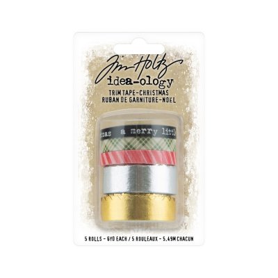 Christmas trim tape from Tim Holtz / Idea-ology