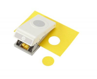 Circle Ø 1.25 craft punch from EK Tools 3,2 cm in diameter