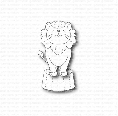 Circus lion die set from Gummiapan