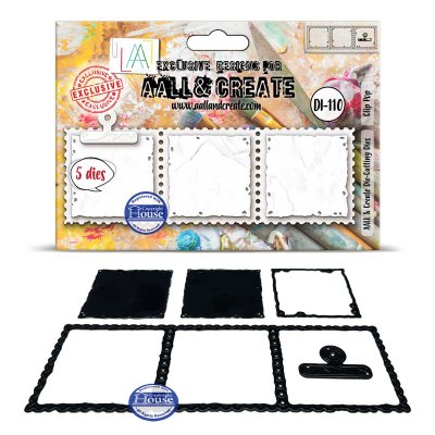 CLIP POP square postage die set from AALL & Create
