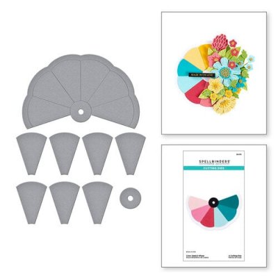 Color Swatch Wheel die set from Spellbinders