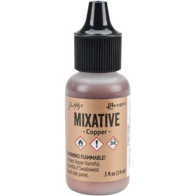 Alcohol ink mixative Copper - Kopparfärgad alco-ink-mix från Ranger Ink