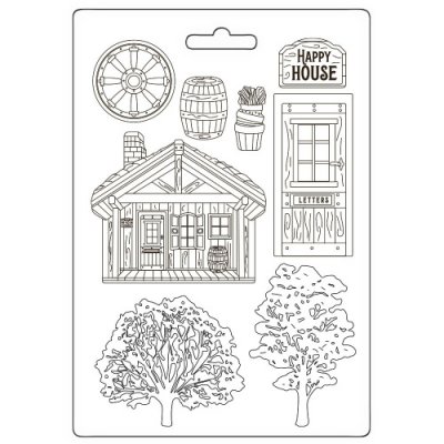 COTTAGE SOFT MOULD from Stampera A5