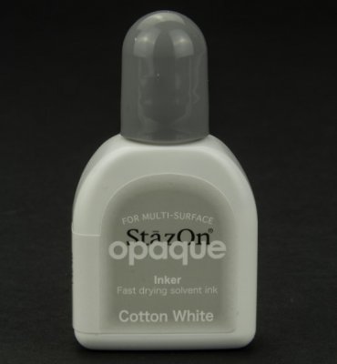 COTTON WHITE reinker - Vitt påfyllningsbläck från StazOn