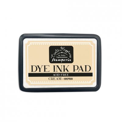 CREAM dye ink pad Create Happiness from Vicky Papaioannou Stamperia