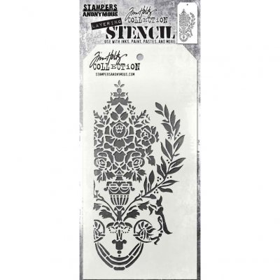 PRE-ORDER Crest stencil from Tim Holtz Stamper's Anonymous