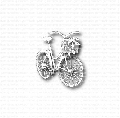 Cykel stansmallar från Gummiapan ca 5,5x6,5 cm