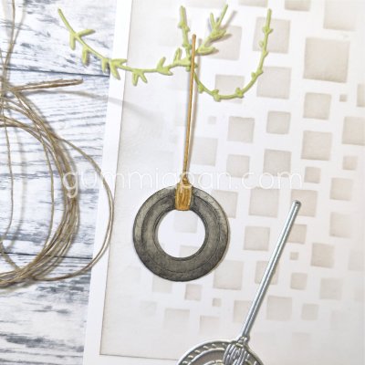 DÄCKGUNGAstansmall från Gummiapan ca 30,5 x 79,5 mm