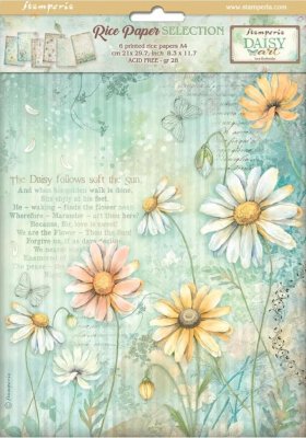 DAISY ART RICE PAPER COLLECTION from Stamperia A4