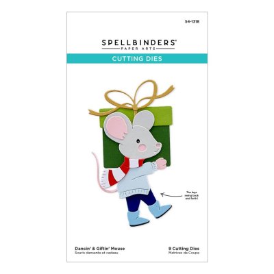 DANCIN'' AND GIFTIN' MOUSE DIE SET - Stansmallar från Spellbinders