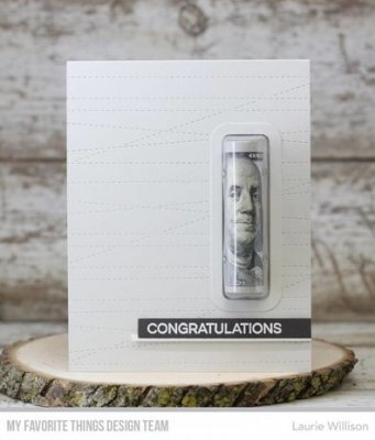 Lip Balm Window & Frame die-namics Window 2 7/8” x 13/16”, Frame 3 5/16” x 1 1/4” - Ramstansmallar från My Favorite Things