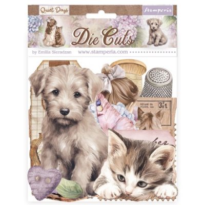 QUIET DAYS DIE CUT ASSORTMENT from Stamperia