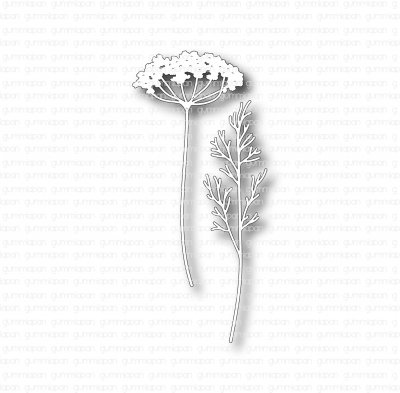 Dillkvistar - Stansmallar från Gummiapan Ca 33 x 71 mm, 19 x 73 mm