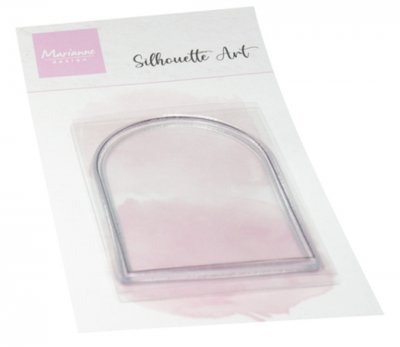 DOME FRAME clear stamp from Marianne Design 47 x 67 mm