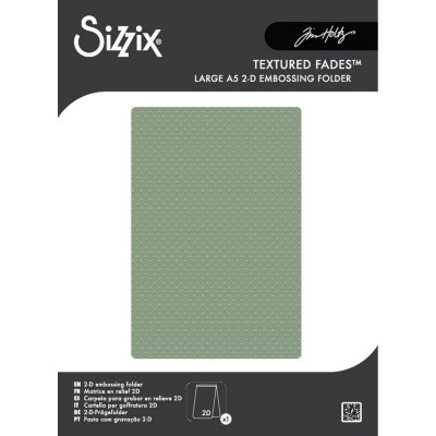SMALL DOTS embossing folder - Embossingfolder med små prickar från Tim Holtz Sizzix A5
