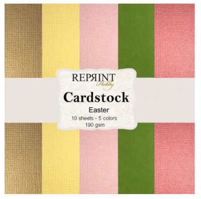 EASTER CARDSTOCK 12X12 from Reprint 30x30 cm