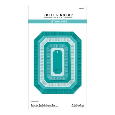 EMERALD CUT LABELS AND TAG die set - Stansmallar från Spellbinders