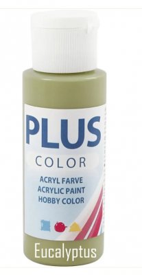 EUCALYPTUSgrön akrylfärg från Plus Color 60 ml