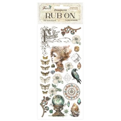 FACE fortune rubons - Gnuggisar med ansikte från Stamperia