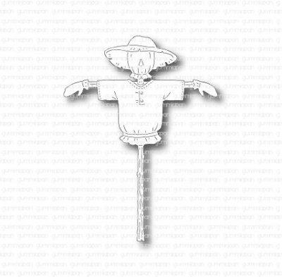 Scarecrow die from Gummiapan 6,2x8,4 cm