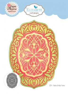 FESTIVE ORNATE FRAME die set from Elizabeth craft designs