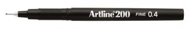 FINELINER ARTLINE 200 FINE 0,4 BLACK pen