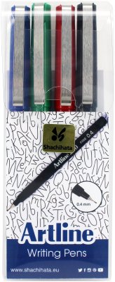 Fineliner Artline 200 Fine 0.4 4-pack - Pennor
