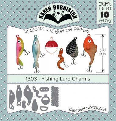 FISHING LURE CHARMS from Karen Burniston
