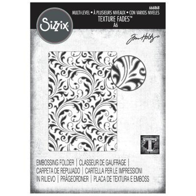 FLOURISH VAULT EMBOSSING FOLDER - Embossingfolder från Tim Holtz Sizzix