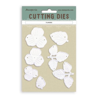 FLOWERS DIE SET from Stamperia