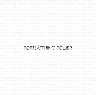 Fortsättning följer textstämpel från Gummiapan ca 3,5 mm höga