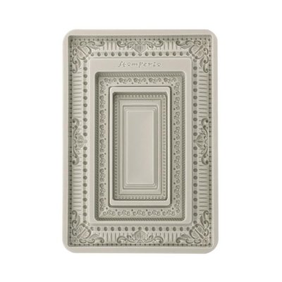 Frames silicone mould - Gjutform med ramar från Stamperia A5