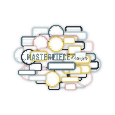 Fresh Things label mix die-cuts from Masterpiece design