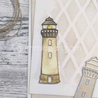 Fyrtorn stansmall från Gummiapan 2x6,45 cm