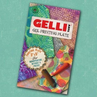 Gel Printing Plate from Gelli arts 7,6x12,7 cm