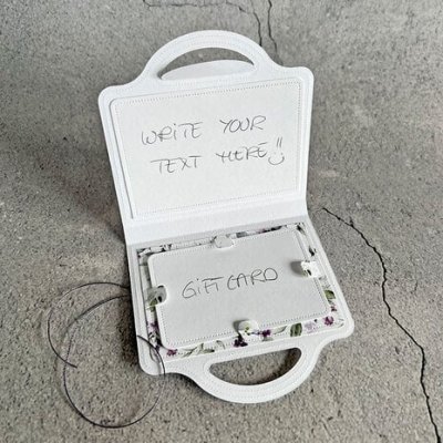 Giftcard Envelope Cutting Dies - Stansmallar till gåvokortkuvert från Simple and basic ca 10x20 cm