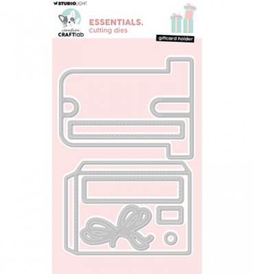 GIFT CARD HOLDER die set - Stansmallar till presentkorthållare från Studio Light