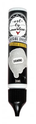 GLAMOUR GLITTER DIAMOND SPECIAL EFFECT - Glitterlim från Art by Marlene Studio Light 28 ml