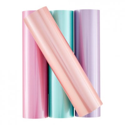 Glimmer Hot Foil Satin Pastels Variety Pack (4 rolls) from Spellbionders