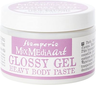 GLOSSY GEL HEAVY BODY PASTE from Stamperia 150 ml