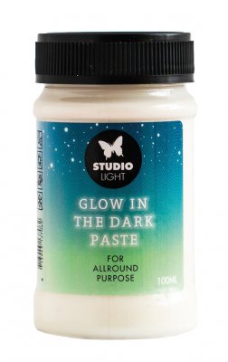 Glow In The Dark Paste - Självlysande medium från Studio Light 100 ml