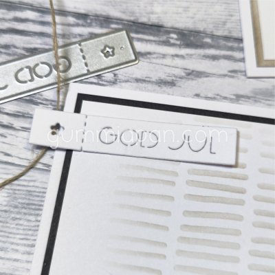 GOD JULtagstansmall från Gummiapan ca 52 x 10mm